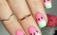 吃瓜群众美甲,潮流趋势下的指尖艺术